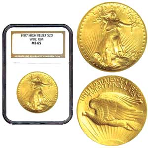 St Gaudens Gold Coins