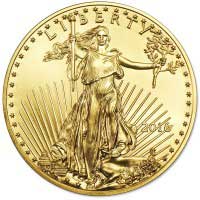 1/10 Oz Gold American Eagles