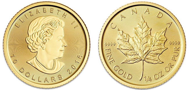 Gold American Eagle Coin - 1/4 oz