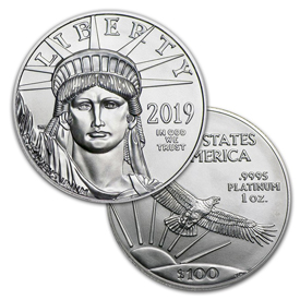 1 Oz American Platinum Eagle