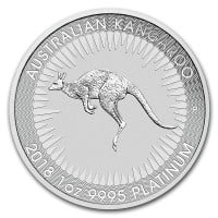 1 oz Australian Platinum Kangaroo