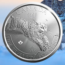 2017 Silver Predator Coins - Lynx