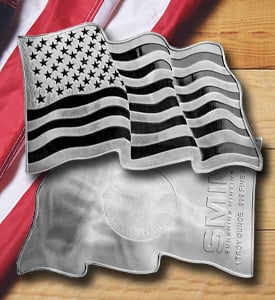 Beautiful Sunshine American Flag 1 Oz Silver Bars | Shop Now