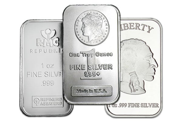 1 oz Silver Bars