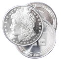 Silver Rounds at Just $2.49 Over Spot (Any Qty)
 -- Lowest Premium!