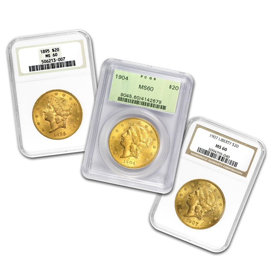 Graded Pre-'33 Gold Coins