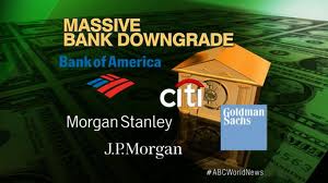 Massive bank downgrade reflects negative data about the U.S. economy