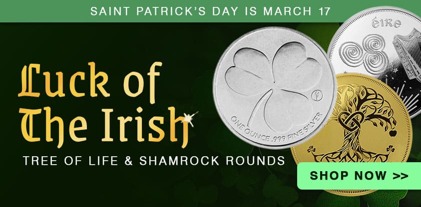 Luck of the Irish! Get Tree of Life and Shamrock Rounds for Saint Patrick's Day! (March 17th) Shop Now!