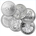 1 Oz Silver Coins: Just $2.99/oz Over Spot!