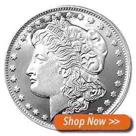 1   Ounce Morgan Silver Dollar - Shop Now