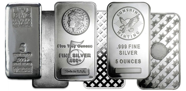 5 Oz Silver Bars