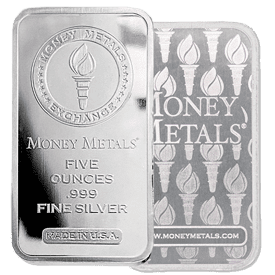 5 Oz Silver Bars (Money Metals)