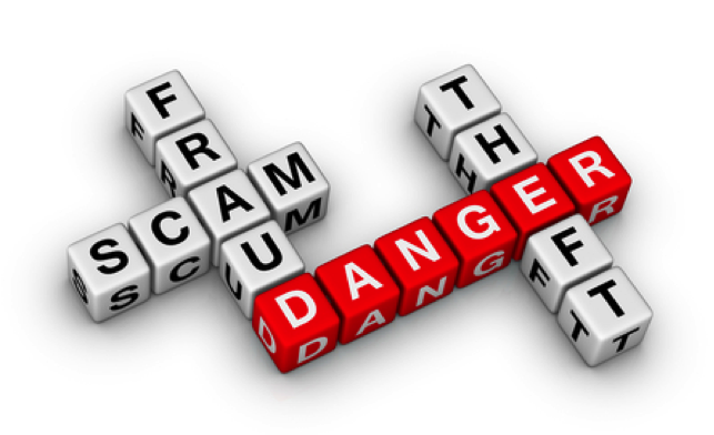 Danger: Fraud, Scam, Theft