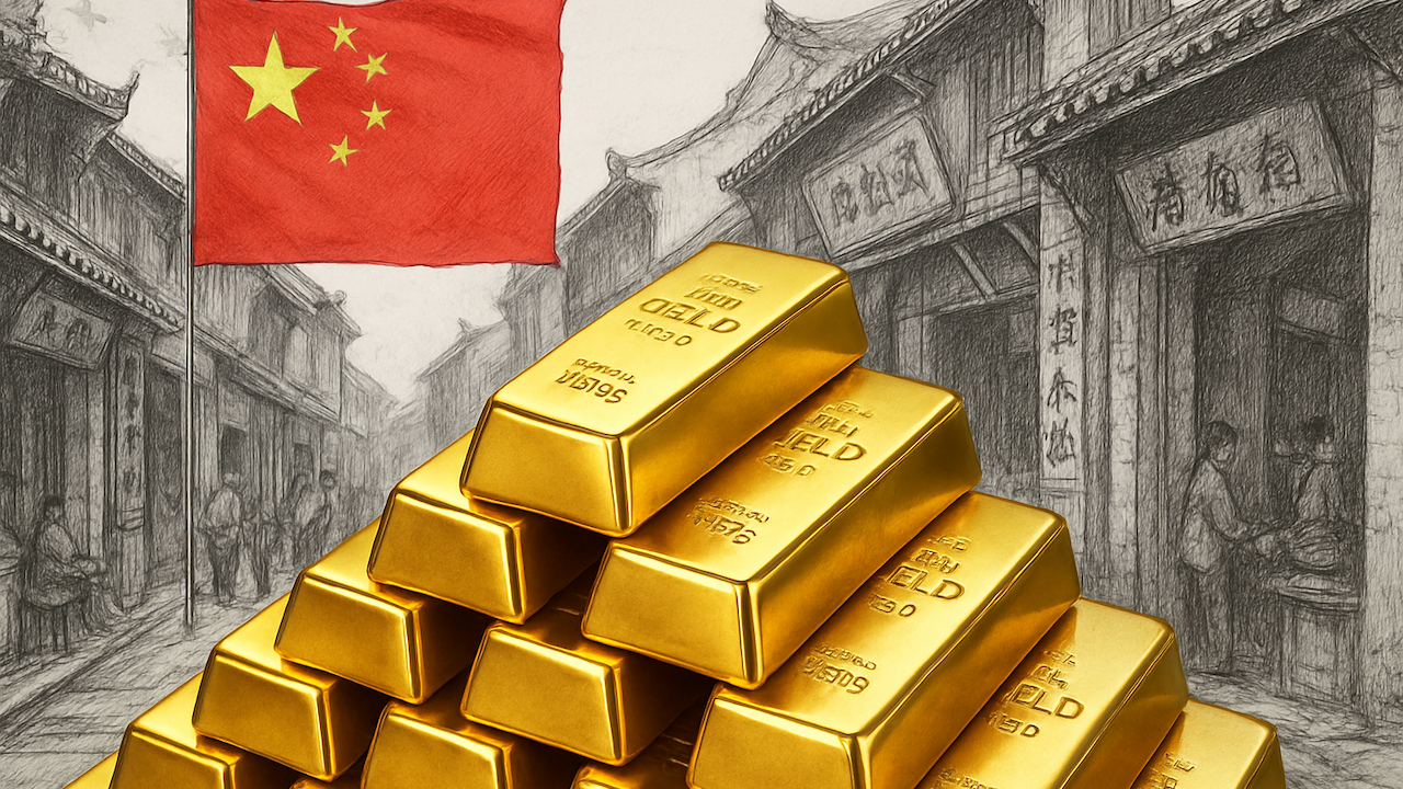 Chinese Investors Piled into Gold Last Month