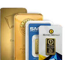 Buy Gold bars from Money Metals Exchange