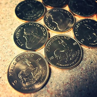 Gold Krugerrand Coins