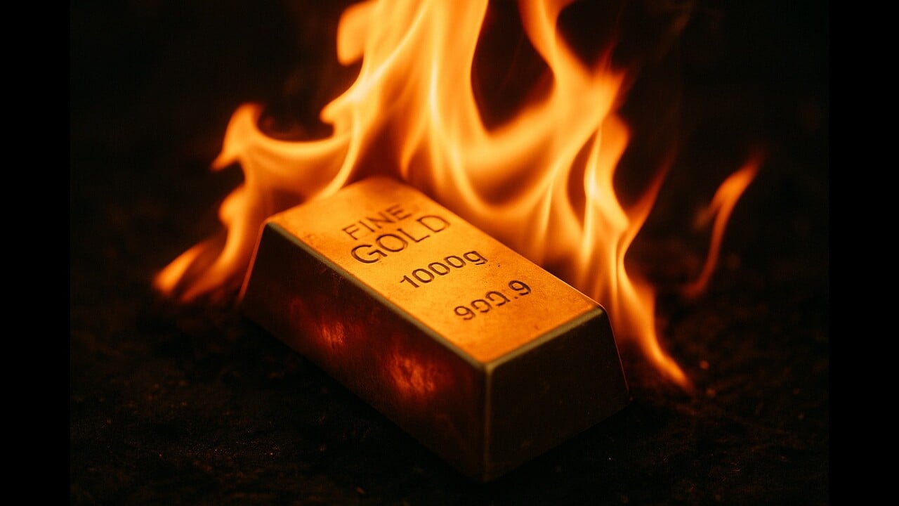 Gold On Fire