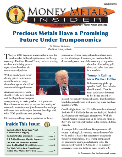 Money Metals Insider - Winter 2017