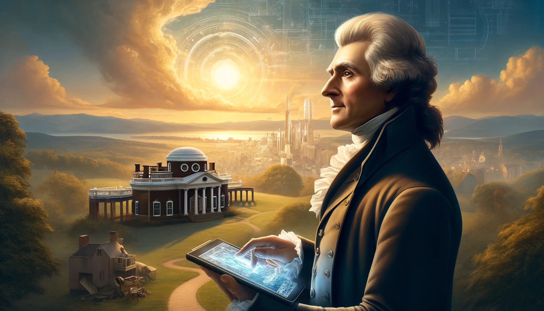 Thomas Jefferson in the Modern Age. Joshua D Glawson. Money Metals Exchange. 