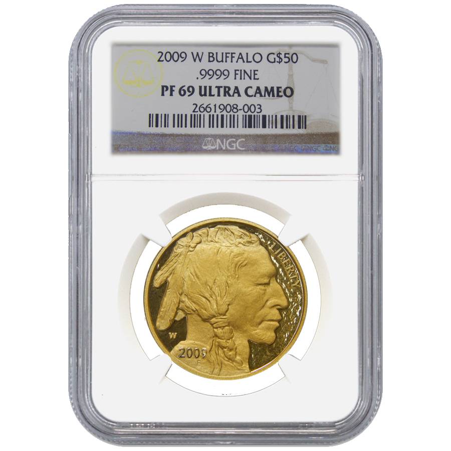 Graded Gold Buffalo Coins