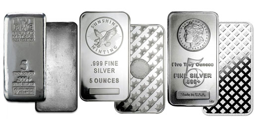 Silver Bars - 1 oz