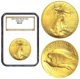 St. Gaudens Gold Coins