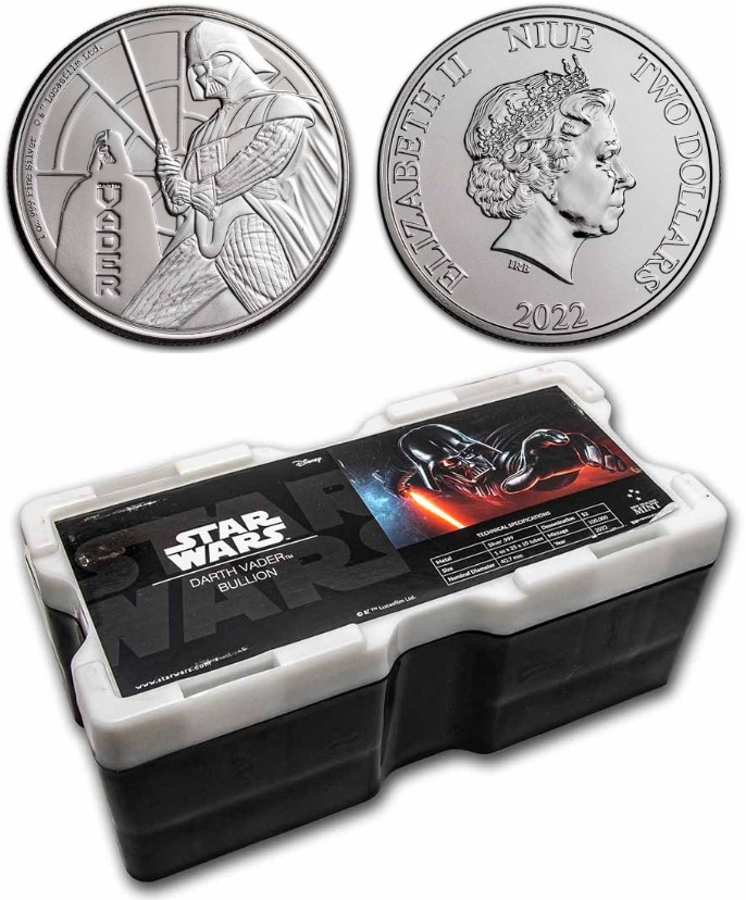 2022 Niue 1-oz Star Wars: Darth Vader Silver Coin