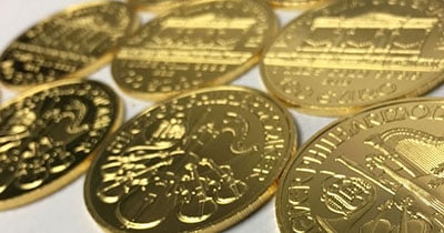 gold coin coins philharmonic austrian investment