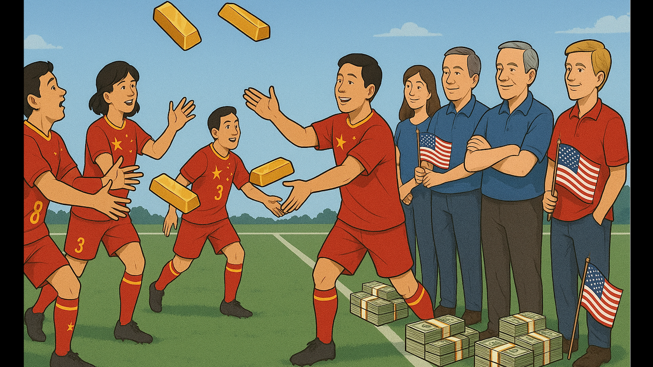 While Eastern Investors Gobble Up Gold, Americans Sit on the Sidelines