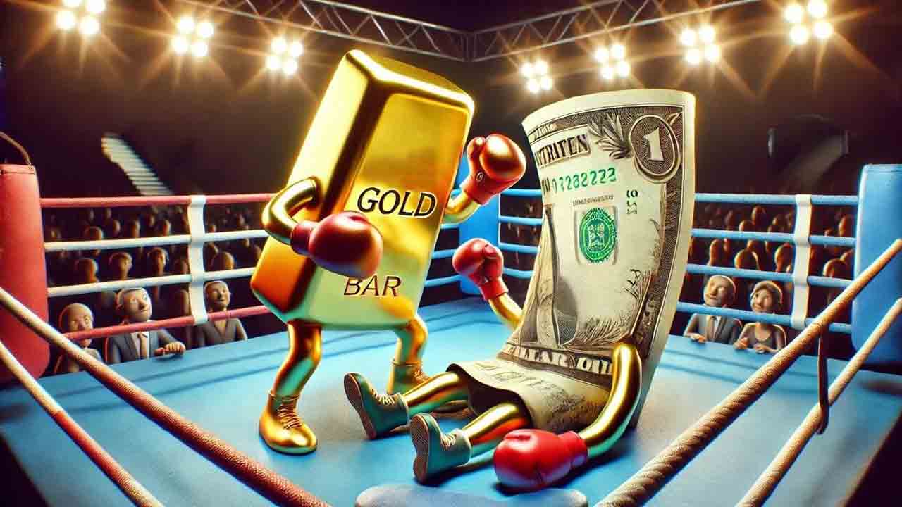 A Prior Fed Chair Admitted Gold's Competition with Dollar; Powell Lies