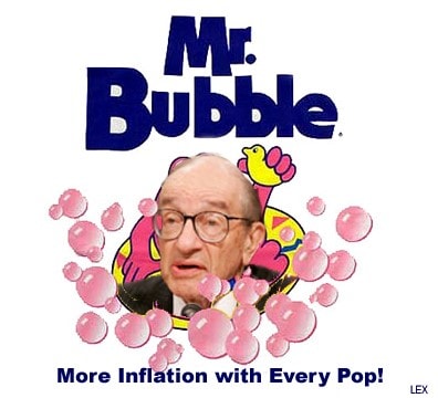 Alan Greenspan criticizes the Fed