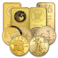 All Gold Bullion Products