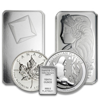 All Platinum Bullion Products
