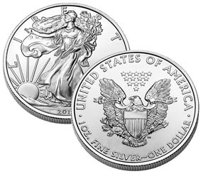 American Eagle silver coins