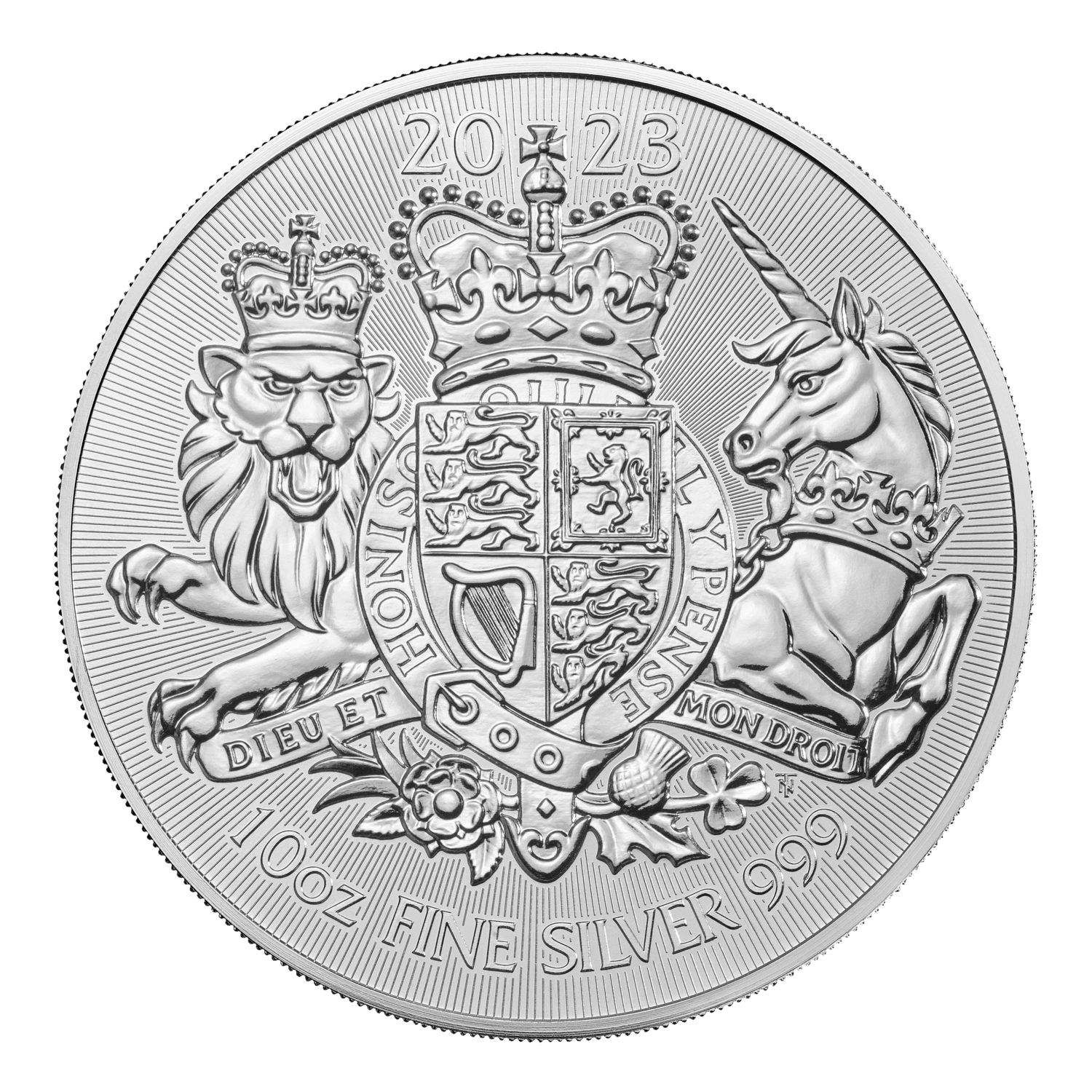 British 10-oz Royal Arms Coins
