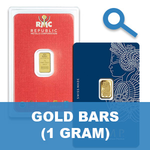 1 Gram Gold Bars
