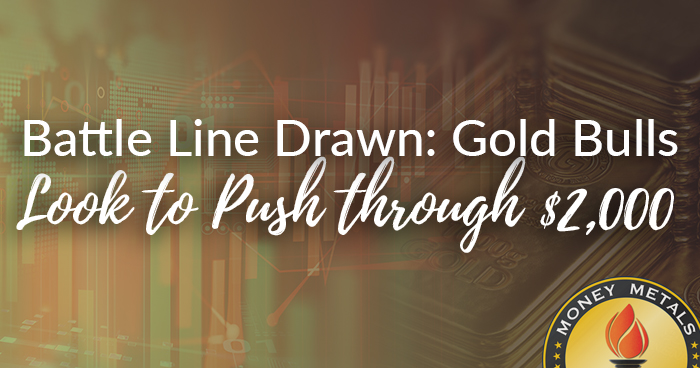 Battle Line Drawn: Gold Bulls Look to Push through $2,000