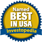 Named Best in USA by Investopedia