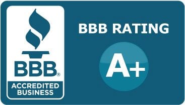 Rated A+ with the Better Business Bureau