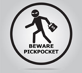 Beware Pickpocket