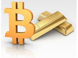 Bitcoin and Gold