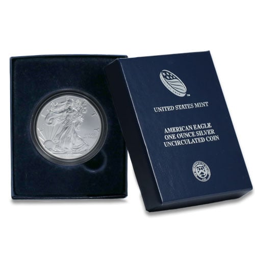Burnished Silver Eagle - West Point Mint (Year Our Choice)