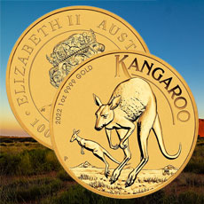 1 Oz Gold Australian Kangaroo Coins