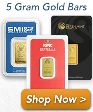 5 Gram Gold Bars | Shop Now >