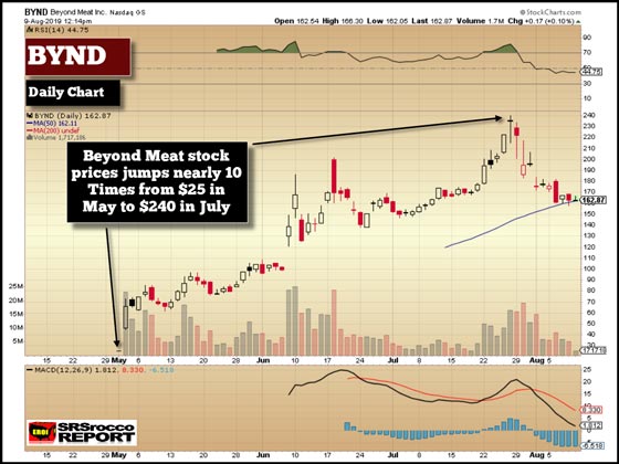 BYND (Daily Chart) - August 9, 2019