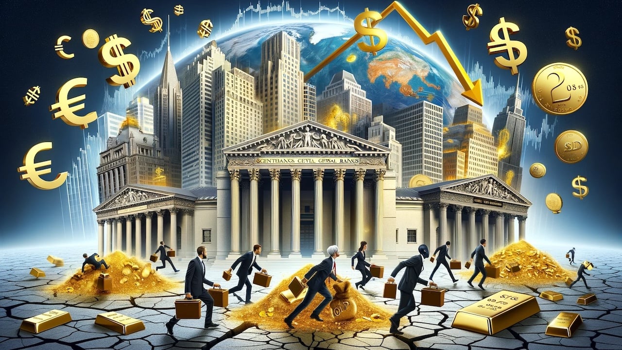 2024 Started as 2023 Ended With Central Banks Buying More Gold