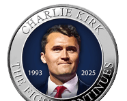 1 Oz Silver Charlie Kirk Colorized Rounds (The Fight Continues) | Shop Now
 >