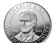 1 Oz Silver Charlie Kirk Rounds (The Fight Continues) | Shop Now >