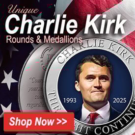 Unique Charlie Kirk Rounds and Medallions