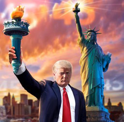 Donald Trump (Statue of Liberty) NFT